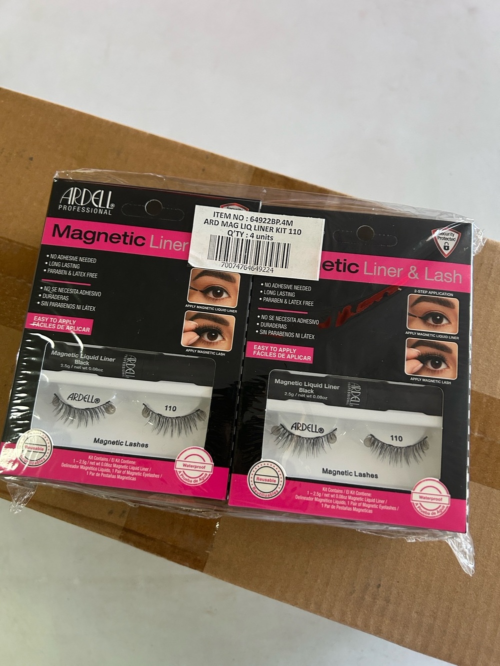 Ardell Magnetic Liner & Lash Kit - Black and Pink Accent